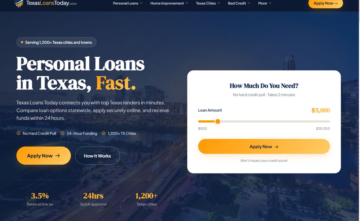 TexasLoansToday – texasloanstoday.com