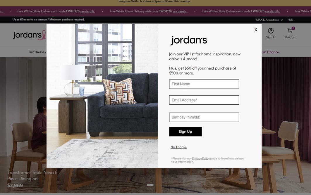 Jordan's – jordansfurniture.com