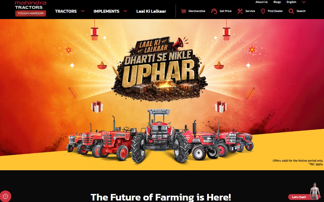 Mahindra – mahindratractor.com