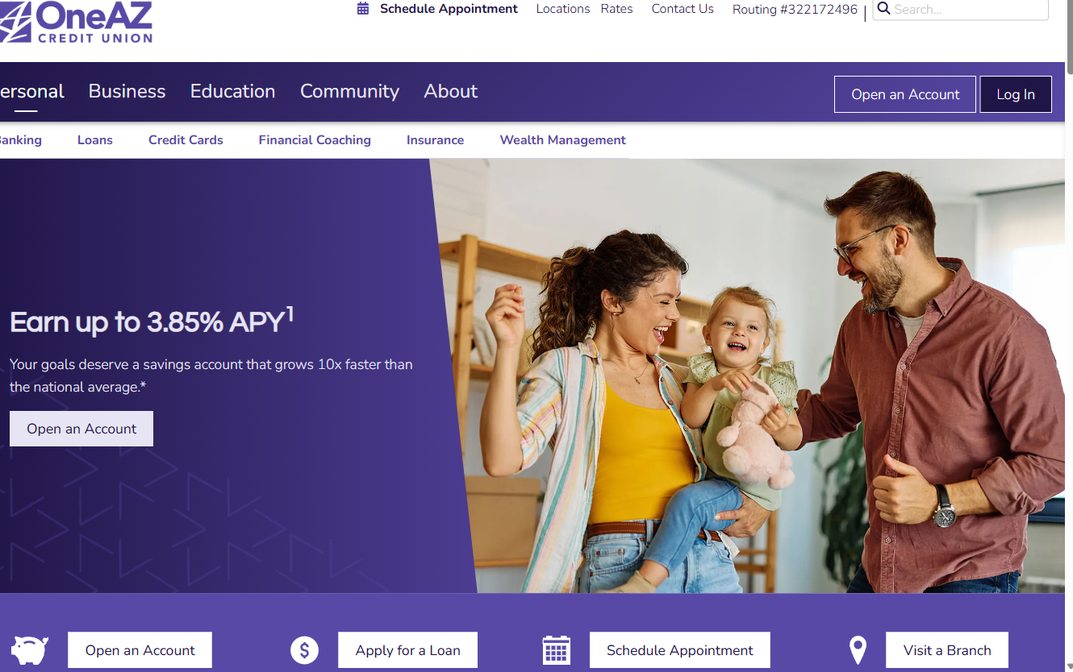 OneAZ Credit Union – oneaz.com