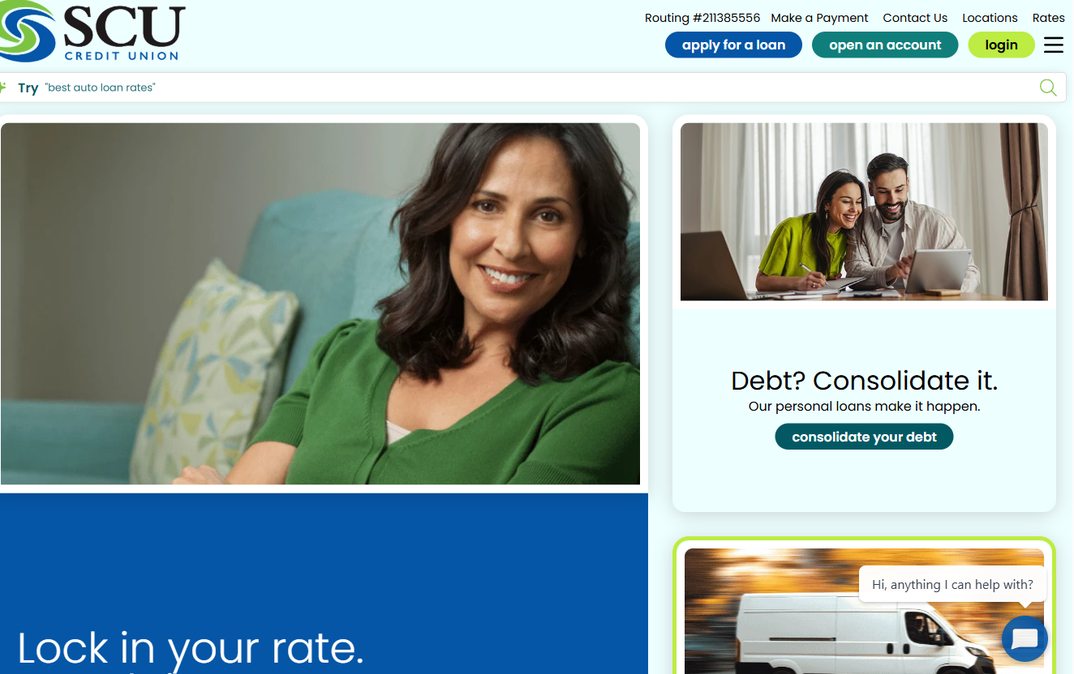 SCU Credit Union – scucu.org