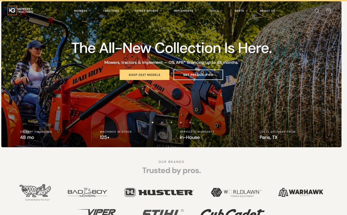 K and G Mowers – kgmowers.com